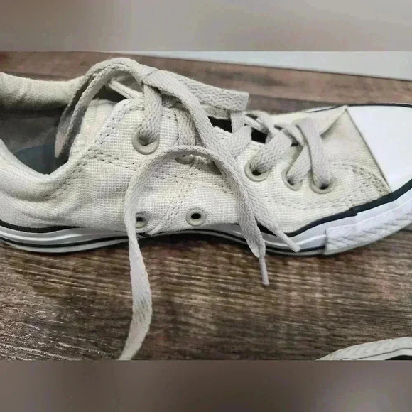 Size 7 - Converse All Star Low Top Tan GREAT SHAPE - Picture 7 of 8